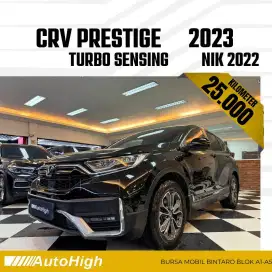 DP10% [Km25.000] CRV Turbo Prestige 2022 Black Reg 2021 #AUTOHIGH