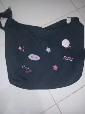 Seventeen denim tote bag