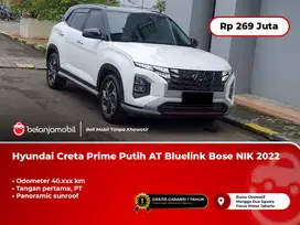 [ PANORAMIC ] Hyundai Creta Prime AT Sunroof Bluelink Bose 2022/2023
