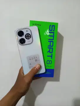 Infinix Smart 8 Plus 4/128 Resmi Fullset Original Mulus Second Garansi