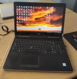 Dell precision 7520 i7 gen6 HQ,  Ram 32gb, ssd 1tbx2, 15.6FHD Touchs