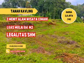 Buruan Booking! Tanah Jl. Kolonel Masturi Cimahi Akses 2 Mobil