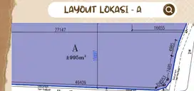 Sewa lahan 0 jalan raya merr. Cocok untuk F & B dan segala usaha