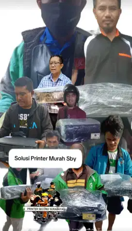 Jual Printer Second Bekas Tinggal Pakai Bergaransi Kota Surabaya