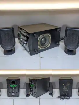 Salon Speaker GMC 888D2 2.1CH Subwoofer Surround original