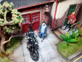 Diorama, Figure & Diecast motor skala 1/24