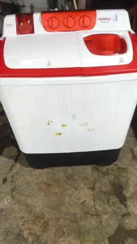 Mesin cuci Denpoo kapasitas 8kg Normal semua siap pakai