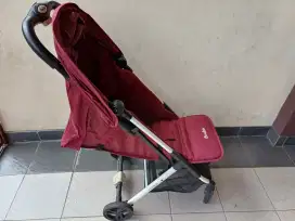 Preloved Stroller Cocolatte Iconic Marun kondisi normal jarang pakai