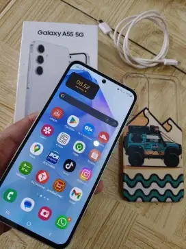 Samsung a55 mulus segel bergaransi