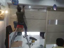 service rolling door folding gate panggilan murah bergaransi