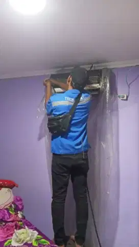 Terima service AC, mesin cuci, kulkas, pompa air, bongkar pasang AC