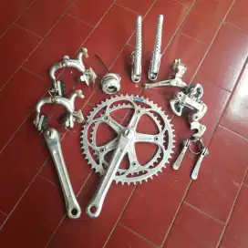 Groupset Shimano Arabesque  sepeda balap jadul jepang japan jadul