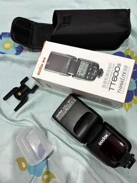 Flash godox TT 600(s) new edisi salah beli