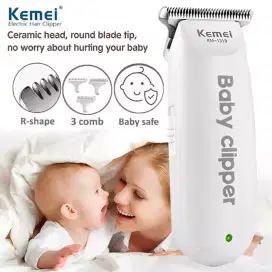 Clipper baby Kemei km-1319, Alat Cukur Potong Rambut Anak Bayi