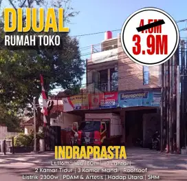 Murah dijual ruko di indraprasta raya semarang barat sangat strategis