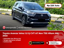 [ LOW KM ] Toyota Avanza Veloz 1.5 Q AT Non TSS Camera360 2022/2023