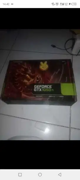VGA colorful GTX 1050ti fullset