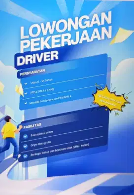 LOWONGAN DRIVER