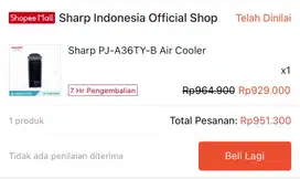 Air cooler sharp