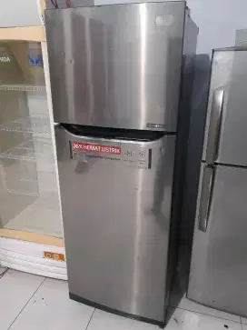 Kulkas 2 Pintu LG Inverter . Second . Orisinil . Garansi