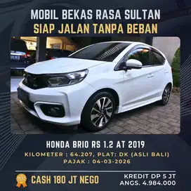 DP 5 JT!! Brio RS 1.2 AT 2019 AsBali