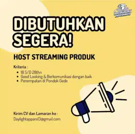 HOST LIVE STREAMING