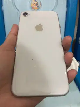 Iphone 8 64GB White Ex Inter All Operator Aman Bebas Reset Mulus