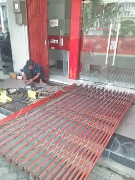 ahli service folding gate rolling door termurah