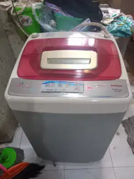 Mesin cuci otomatis sanken 8kg