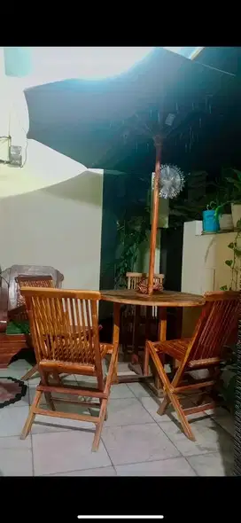 1 Set meja payung Caffe / Taman
