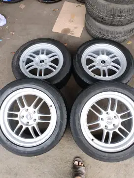 Velg Enkei rpf1 ring 17x7 pcd 5x114,3 ET 40 ban 215/55 R17 4pcs
