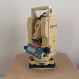 Theodolite digital Topcon dt 205L second murah