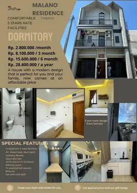 Kos furnished di bali disewakan atau dijual