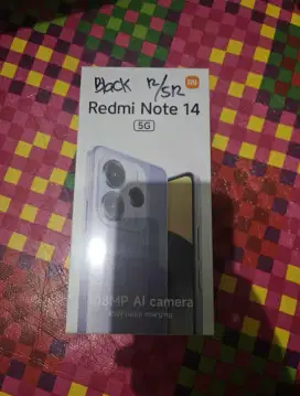 Redmi Note 14 5G ram 12/512 segel BNIB