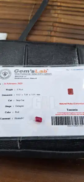BATU RUBY (corundum)