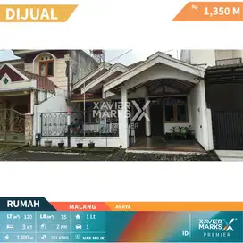 Dijual Cepat Murah Rumah Strategis Di Araya Blok P Malang(OLX522)