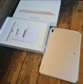 Samsung Tab S7 FE 5G + Keyboard Pink Galaxy Tab S7 FE Merah Muda