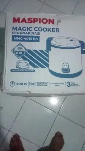Rice Cooker Maspin 5liter Baru