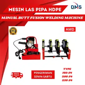 Mesin Las Pipa Hdpe 160mm Manual 4 Clamp