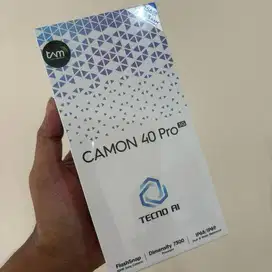 Tecno Camon 40 Pro 5G [8/256GB] Baru Segel Garansi Resmi