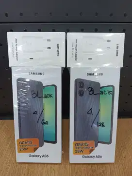 SAMSUNG A06 4/128 BARUU GARANSI RESMI SEIN