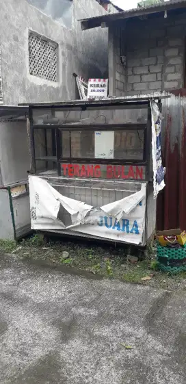 Jual gerobak etalase usaha murah