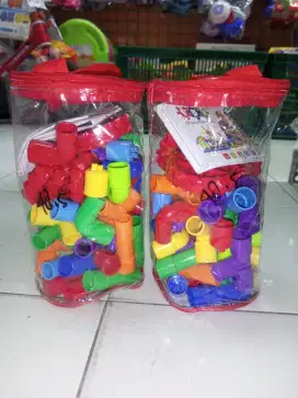 Mainan Anak Pipa Block Tas