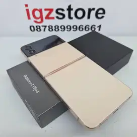 Samsung Z Flip 4 8/256 Beige Gold SEIN Mulus NO Minus Fullset