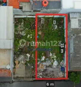 Dijual kavling tanah siap bangun lokasi tebet barat jakarta selatan