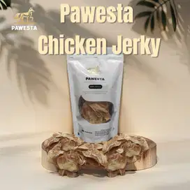 Pawesta Chicken Jerky Snack 50g - Camilan Anjing & Kucing Alami 100% D