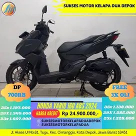 HONDA VARIO 160 ABS 2024 CASH/KREDIT SYARAT MUDAH KTP/KK