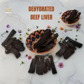 Pawesta BEEF LIVER JERKY 100% Natural Snack Anjing Hati Sapi Jerky Deh