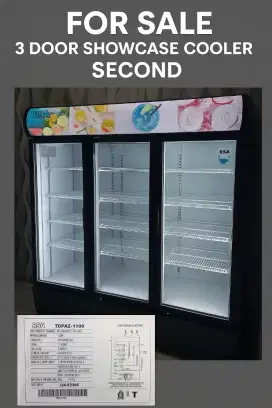 Showcase 3 pintu