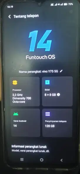 Vivo Y75 5G 8/128